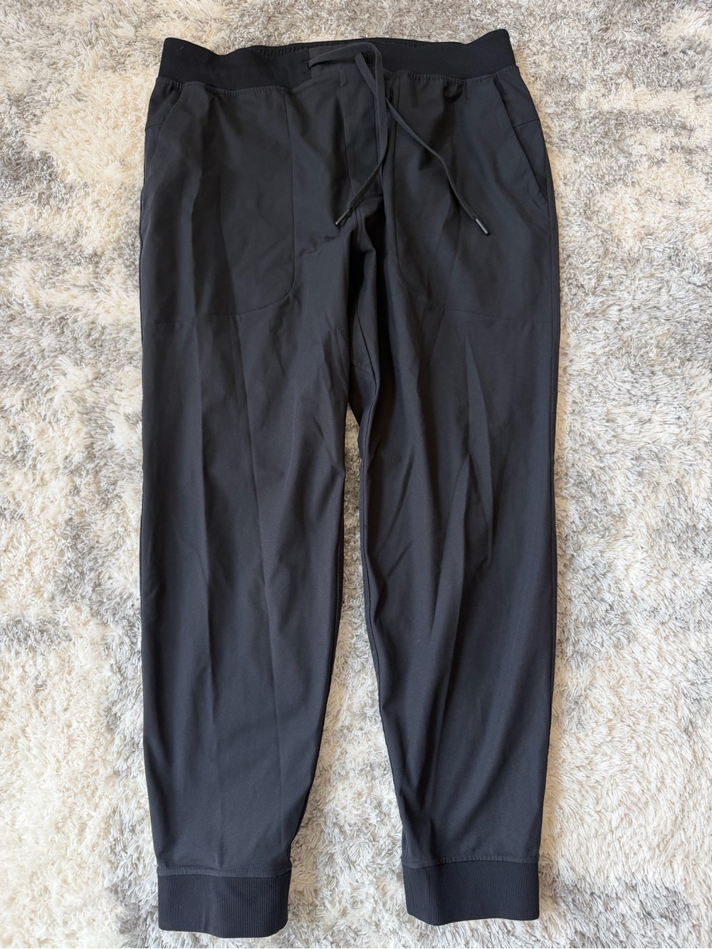 Lululemon XL ABC Men's Black Technical Warpstream Jogger Pants